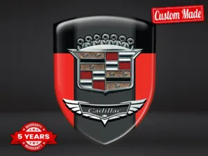Cadillac Decalcomanie Auto su Misura Resistenti Pregio Pro ST